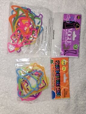 Silly Bandz Vogue/fast foods glow In The Dark